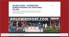 Desktop Screenshot of poloniasport.com